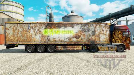 Pele Soylent Green para reboques para Euro Truck Simulator 2