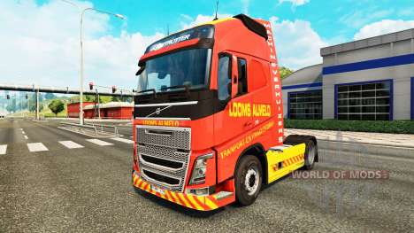 Teares Almelo pele para a Volvo caminhões para Euro Truck Simulator 2