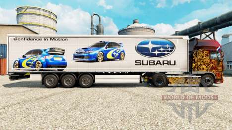 Pele Subaru semi para Euro Truck Simulator 2
