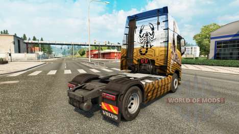 Escorpião de pele para a Volvo caminhões para Euro Truck Simulator 2