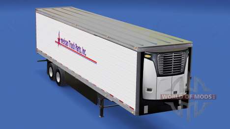 Pele American Truck Parts Inc. no trailer para American Truck Simulator