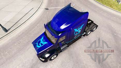Mystic pele para o caminhão Peterbilt 579 para American Truck Simulator
