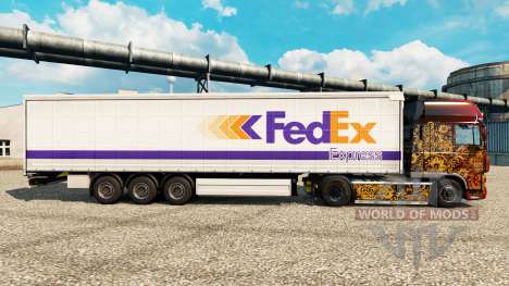 A FedEx Express pele para reboques para Euro Truck Simulator 2