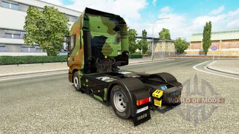Camo pele para Iveco unidade de tracionamento para Euro Truck Simulator 2