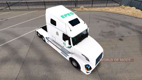 Epes Transporte de pele para a Volvo caminhões V para American Truck Simulator