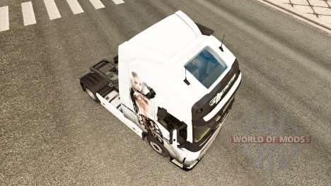 Sexy Fantasia de pele para a Volvo caminhões para Euro Truck Simulator 2