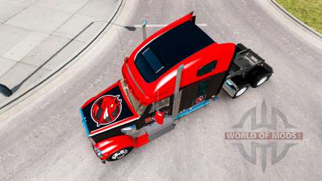 Скин Inferno Bebida Energética на Freightliner C para American Truck Simulator