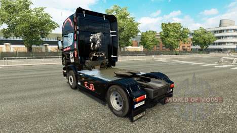 Pele Crasy Trans Logística v2.0 caminhão Scania para Euro Truck Simulator 2