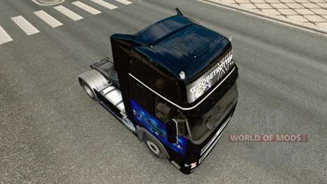 A pele, o FC Schalke 04 na Volvo caminhões para Euro Truck Simulator 2