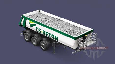 Semi-reboque basculante Schmitz Cargobull CS-CON para Euro Truck Simulator 2