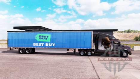 Pele Best Buy estendida do trailer para American Truck Simulator