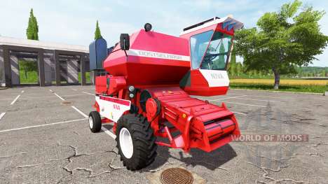 Rostselmash SK-5МЭ-1 Niva-Efeito vermelho v1.1 para Farming Simulator 2017