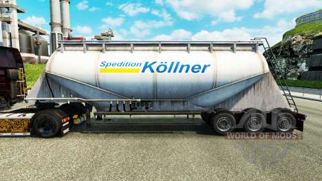 Pele Spedition Kollner cimento semi-reboque para Euro Truck Simulator 2