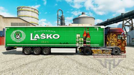Lasko pele para reboques para Euro Truck Simulator 2