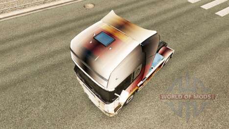 A pele da Copa do Mundo de 2014, no tractor Scan para Euro Truck Simulator 2