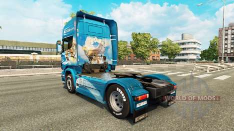 Pele O Grifo trator Scania para Euro Truck Simulator 2
