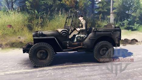 Jeep Willys MB 1942 para Spin Tires