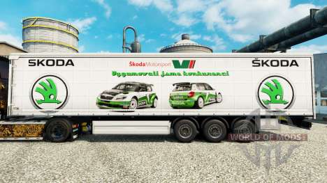 Škoda pele para reboques para Euro Truck Simulator 2