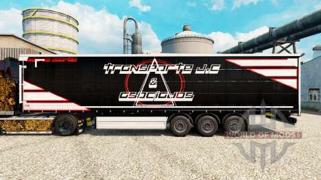 Pele Transporte J. C & Asociados para reboques para Euro Truck Simulator 2