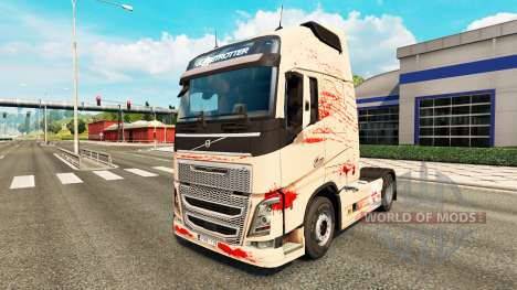 Bloody pele para a Volvo caminhões para Euro Truck Simulator 2