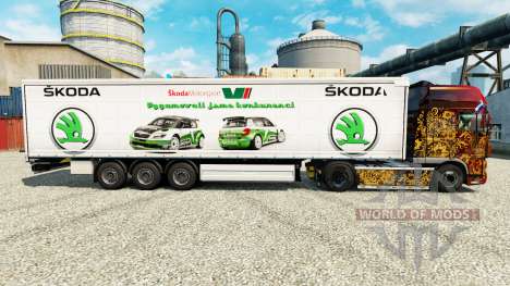 Škoda pele para reboques para Euro Truck Simulator 2