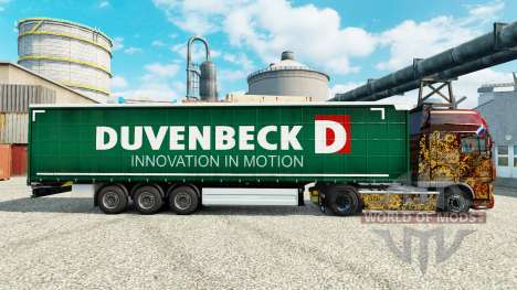 Duvenbeck pele para reboques para Euro Truck Simulator 2