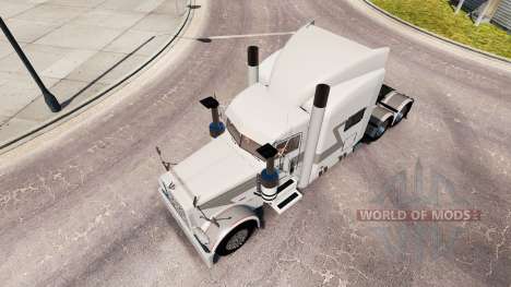 Megafone de pele para o caminhão Peterbilt 389 para American Truck Simulator