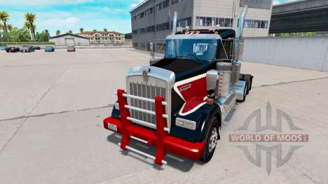 Pesados de pára-choque para Kenworth W900 para American Truck Simulator