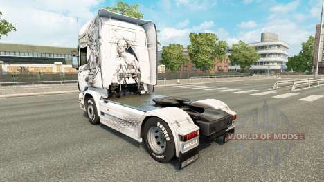Pele Último Dragão no trator Scania para Euro Truck Simulator 2