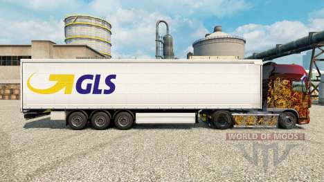Pele GLS para reboques para Euro Truck Simulator 2