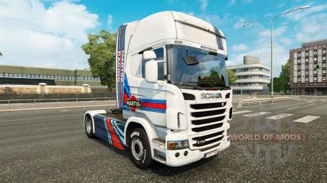Pele Martini Rancing no tractor Scania para Euro Truck Simulator 2