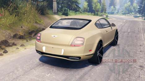 Bentley Continental Supersports para Spin Tires