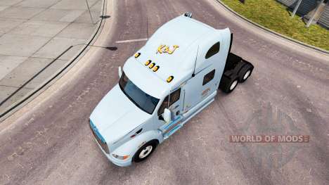 Mercer pele para o caminhão Peterbilt 387 para American Truck Simulator