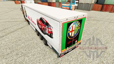 Pele Alfa Romeo Esporte na semi para Euro Truck Simulator 2