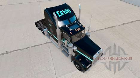 Pele Ervins de Transporte em caminhão Kenworth W para American Truck Simulator