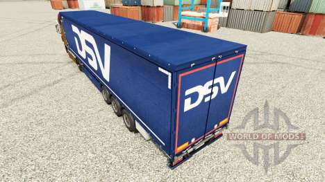 DSV pele para reboques para Euro Truck Simulator 2