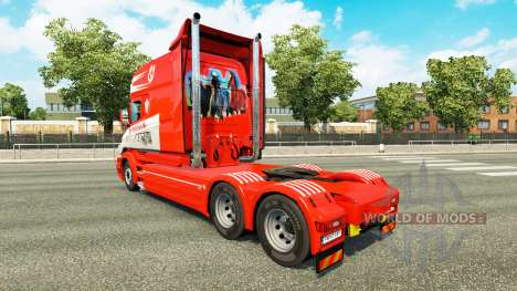 Pele S. Verbeek e ZN. para o caminhão Scania T para Euro Truck Simulator 2