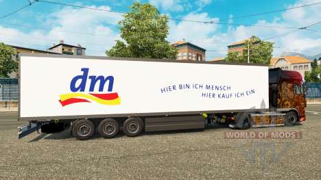 Semi-reboque frigorífico Schmitz DM Farmácia para Euro Truck Simulator 2