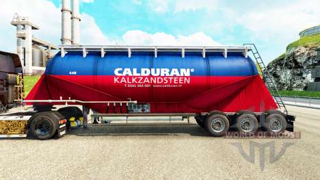 Pele Calduran cimento semi-reboque para Euro Truck Simulator 2