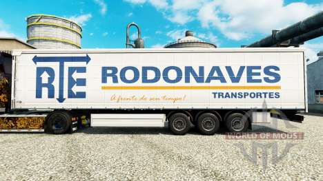 A RTE Rodonaves Transportes pele para reboques para Euro Truck Simulator 2