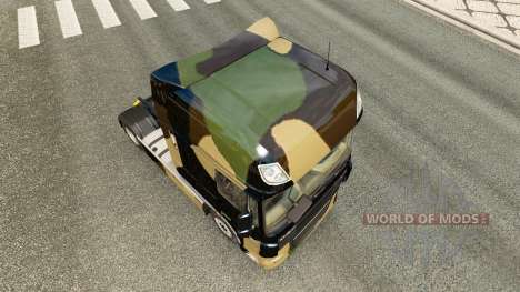 Camo pele para caminhões DAF para Euro Truck Simulator 2