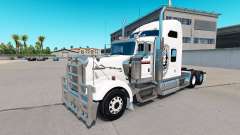 Pele Black Ops v1 no caminhão Kenworth W900 para American Truck Simulator