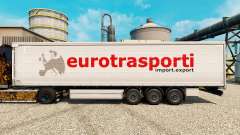 Pele de Transporte para o Euro semi para Euro Truck Simulator 2