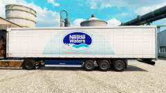 A nestlé Waters pele para reboques para Euro Truck Simulator 2