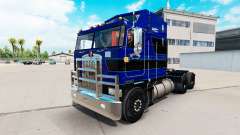Pele de couro cru de Camionagem LLC caminhão trator Kenworth K100 para American Truck Simulator