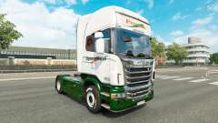 Pele Panexpress no trator Scania para Euro Truck Simulator 2