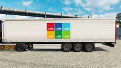 Pele BASF SE semi para Euro Truck Simulator 2
