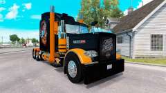 A pele da Harley-Davidson para o caminhão Peterbilt 389 para American Truck Simulator