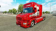 Pele Scania História no caminhão Scania T para Euro Truck Simulator 2