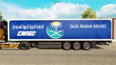 A pele Saudi Arabian Airlines para reboques para Euro Truck Simulator 2